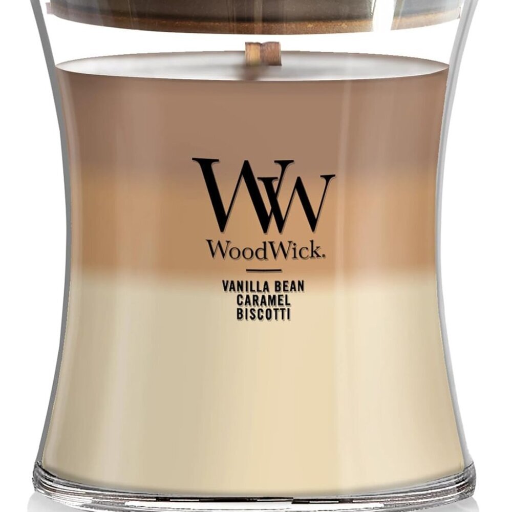 Café Sweets Medium Hourglass Trilogy Candle 9.7 oz.